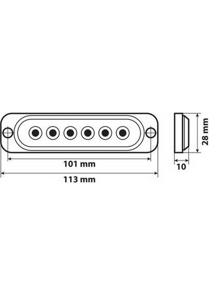 19 Fonksiyon 6 Beyaz Led Çakar Lamba 72996 fırsatları