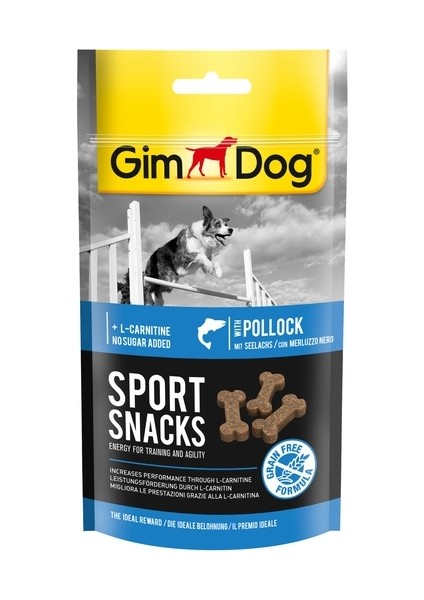 Sportsnacks Coalfish - Kömür Balıklı Ödül Tableti 60 gr FD*