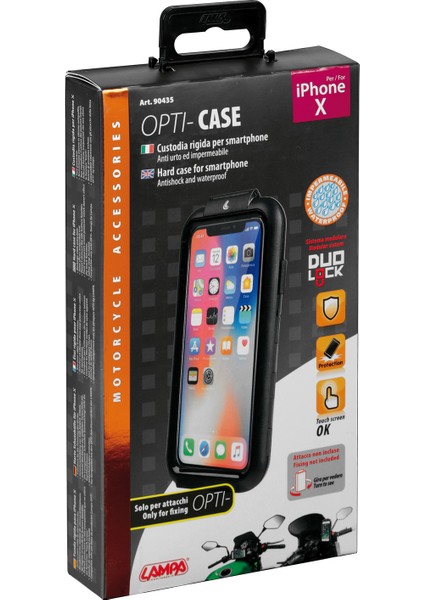 Opti-Case iPhone X İçin Hard Case Holder 90435