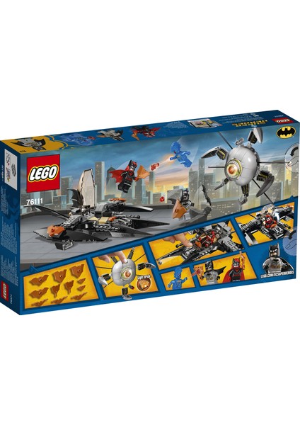 DC Comics Super Heroes 76111 Batman: Brother Eye Parçalama modelleri