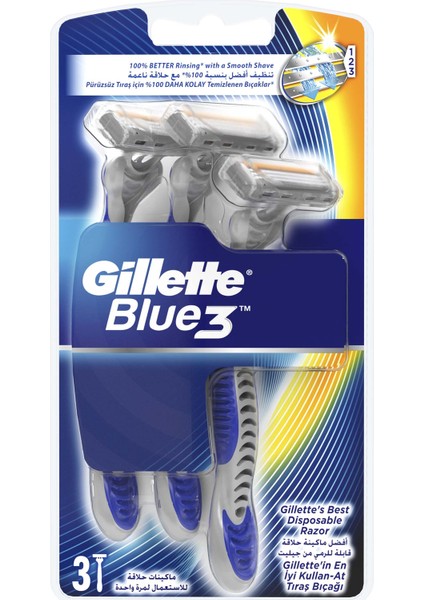 Blue3 3'lü Kullan At Tıraş Bıçağı fiyatları