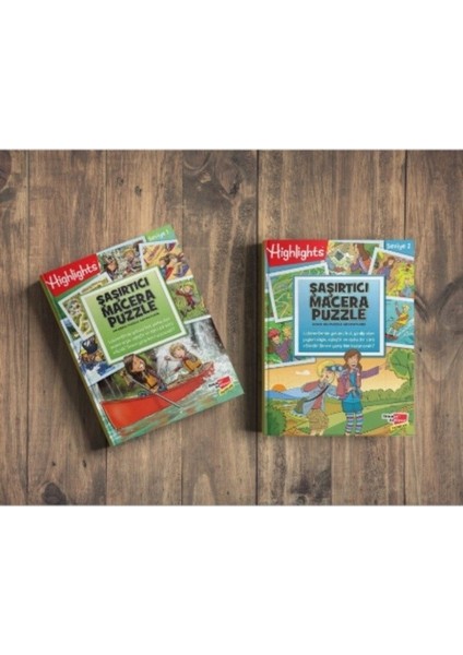 Highlights Şaşırtıcı Macera Puzzle 2'Li Set