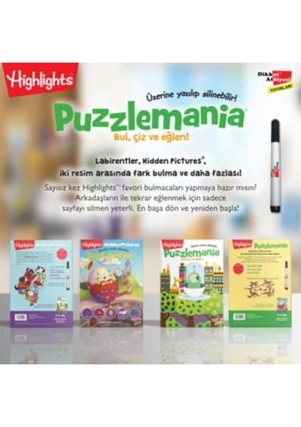 Highlights Wowo Bul, Çiz Ve Eğlen 2'Li Set