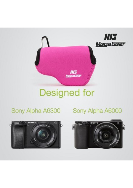 Sony Alpha A6500, A6300, A6100, A6000 Neopren Kamera Kılıfı fırsatları