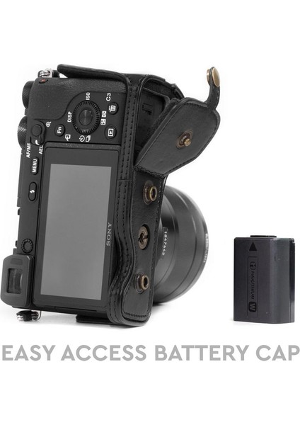 Sony Alpha A6500 (16-70mm) Suni Deri Kamera Çantası fiyatları