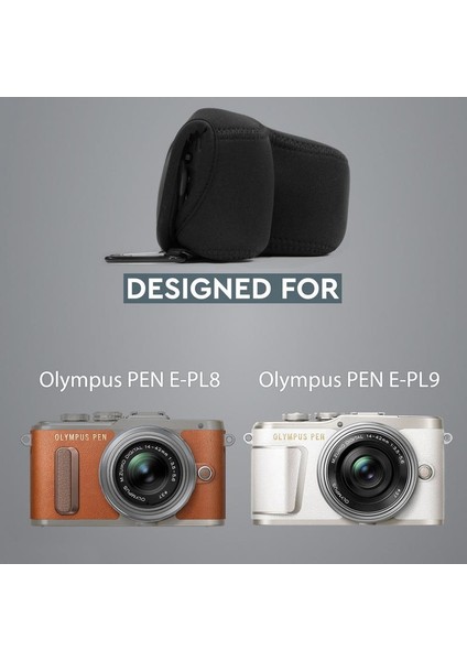 MG1017 Olympus Pen E-PL10, E-PL9, E-PL8 Neopren Kamera Kılıfı