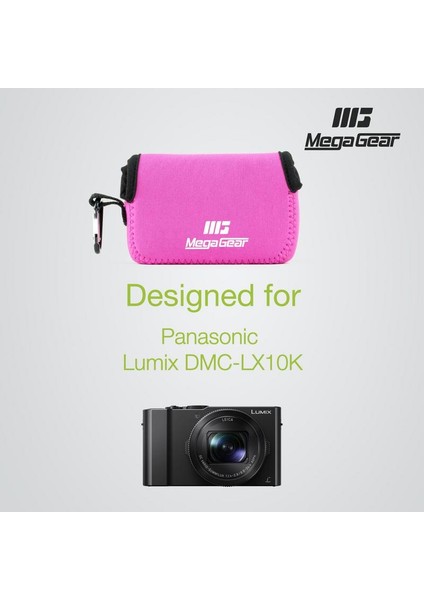 MG1032 Panasonic Lumix Dmc-Lx10 Neopren Kamera Kılıfı