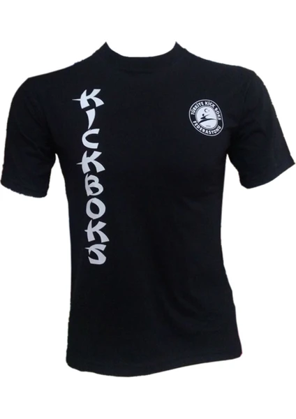 Kickboks Tişörtü Siyah