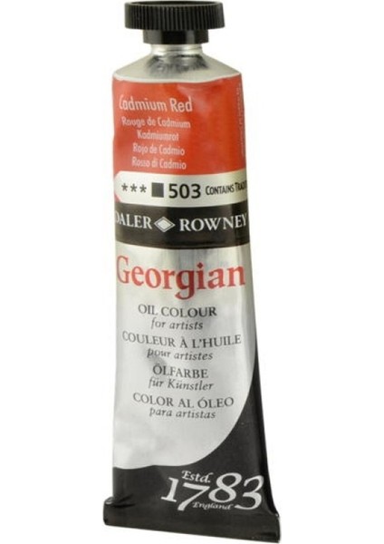 Yağlı Boya Georgıan 38Ml-502 Cadmıum Red Hue