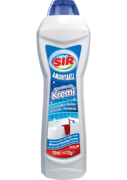 Mineralli Temizlik Kremi Amonyaklı 1125 gr