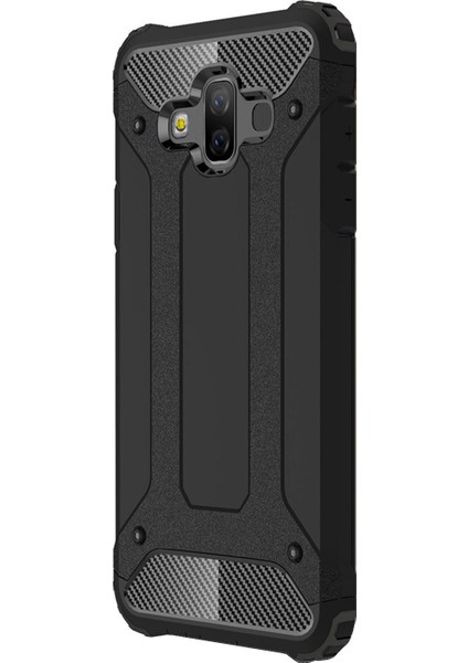 Samsung Galaxy J7 Duo Kılıf Rugged Armor Siyah