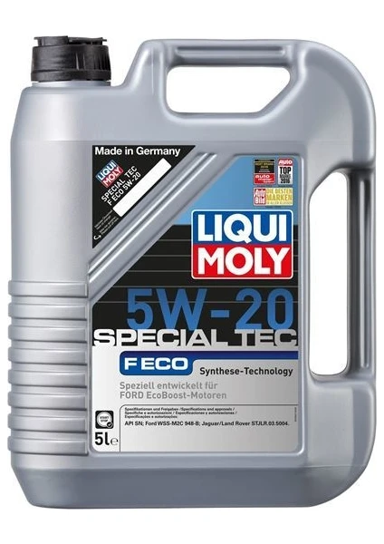 Liqui Moly Special F Eco 5W-20 Ford 5 Litre Motor Yağı (Üretim Yılı: 2024)