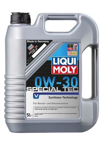 Liqui Moly Special Tec V 0W-30 5 Litre Motor Yağı ( Üretim Yılı: 2023 )