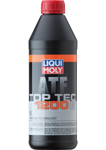 Top Tec Atf 1200 G Otomatik Şanzıman Yağı 1 Litre 9703
