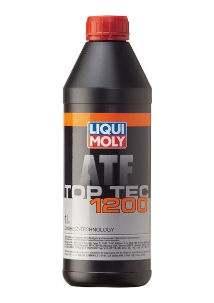 Liqui Moly Top Tec Atf 1200 Otomatik Şanzıman Yağı 1 Litre 3681