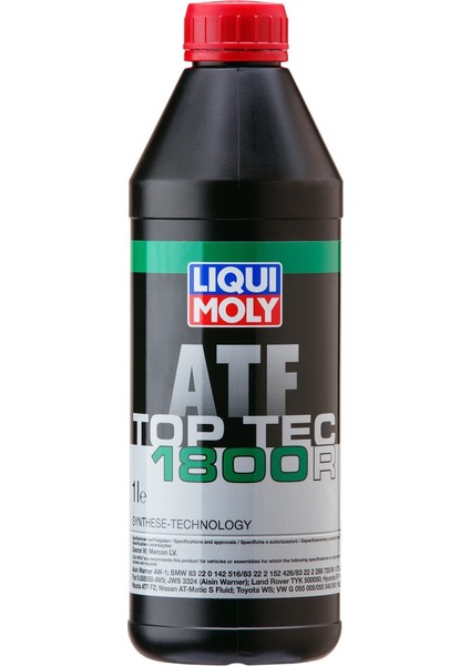 Top Tec Atf 1800R Otomatik Şanzıman Yağı 1 Lt Bmw 20625