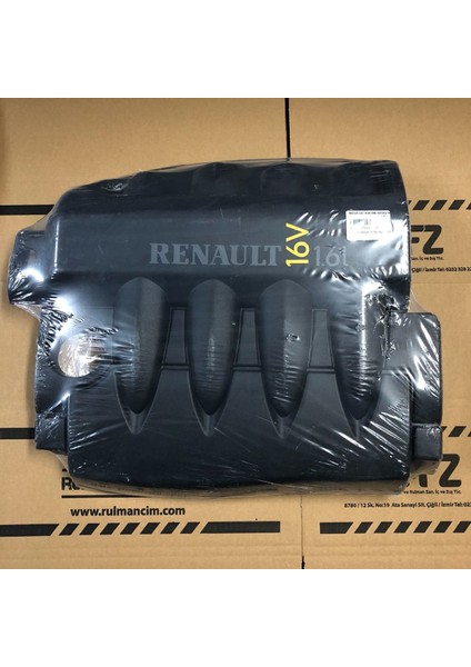Renault Megane 2 1.6 16V Motor Üst Koruma Kapağı Siyah 8200287536