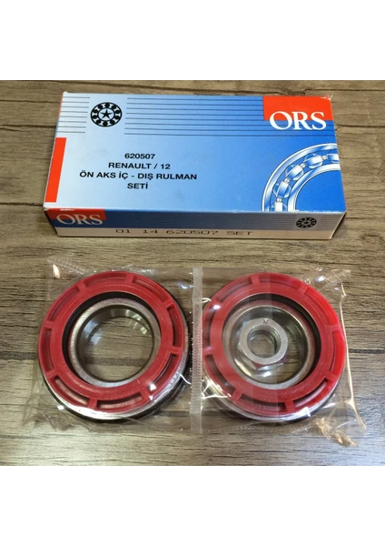 Ors 620507 Set Renault 12 Yeni Model Ön Teker Rulman Seti İç - Dış