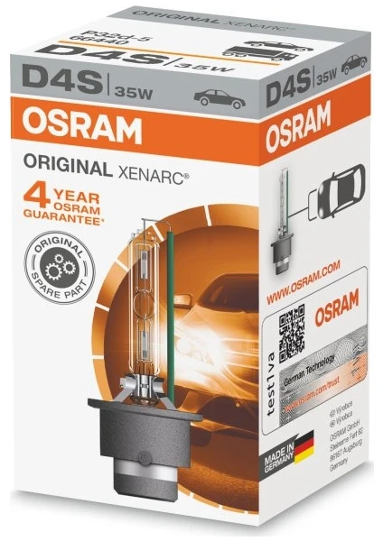 D4S Xeranc Standart Xenon Ampül 12V 35W 4300K