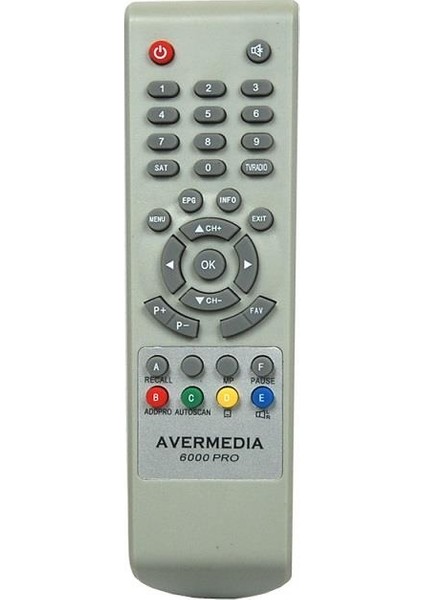 1500 Avermedia 6000 Proo Kumanda