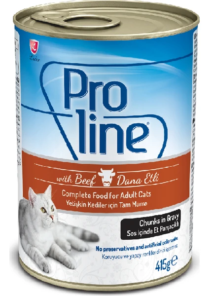 Pro Line Dana Etl 415 Gr Kedi Konservesi