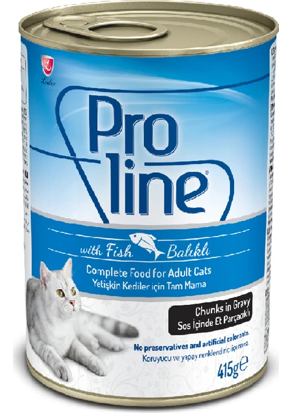 Pro Line Balıklı 415 Gr Kedi Konservesi