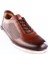 Erkek 33906 Lazerli Memory Foam Comfort Ayakkabı Taba 3