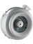 10 cm çapında BDTX 100 2610 D/D 220/230 volt Monofaze Yuvarlak Kanal Fanı Geriye Eğimli 1