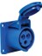 16A Cee Norm Düz Makina Prizi Ip44 2P+E Vidalı 1