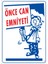 Uyarı Levhaları ''Önce Can Emniyeti" Pvc 25*35 1