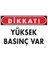 Uyarı Levhaları ''Yüksek Basınç Var'' Pvc 25*35 1