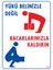 Uyarı Levhaları ''Yükü Elinizle Değil Bacaklarınızla Kaldırın'' Pvc 25*35 1