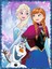 Frozen Kız Kardeşler 30+48 Parça Puzzle ve Memory Oyunu 2