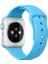 Apple Watch Uyumlu İçin 42 mm Silikon Kordon - Mavi 1
