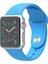 Apple Watch Uyumlu İçin 42 mm Silikon Kordon - Mavi 3