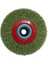 10109 Daire Fırça Sarı Telli 200 x 25 mm. 1