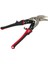 Ofset Kesim Kaportacı Makası (Sol Kırmızı) 260mm 3