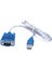 4891 Usb Rs232 Çevirici Dönüştürücü 9 pin Uydu Receiver Güncelleme Kablosu 1