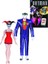 DC Collectibles Batman Animated Series The Joker & Harley Quinn Mad Love Book & Action Figure (2'li Paket) 1