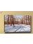 Yb315 Karlı Yol Yağlı Boya Görünümlü Kanvas Tablo 70 x 100 cm 1