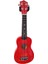 Ukulele 21 İnç Kırmızı Soprano 1