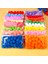 Ponpon 50 Adet Mikro Ponpon Tek Renk Koyu Mavi 1,2 cm 1