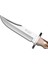Knives Cc96-2 Bowie Büyük Boy Geyik Boynuz Saplı Yılan Deri Kılıf 2