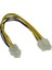 4261 4 Pin To 8 Pin Güç Çevirici Power Supply Çevirici Kablosu 1