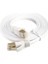 4256 Cat7 Ethernet RJ45 Modem İnternet Kablosu 1 Metre 10Gbps 600Mhz 1