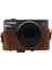 Canon Powershot SX730 HS Suni Deri Kamera Çantası 3