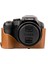 Panasonic Lumix DC-FZ80,DC-FZ82 Suni Deri Kamera Çantası 2