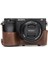 Sony Alpha A6500 (16-50 mm) Suni Deri Kamera Çantası 1