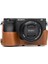 Sony Alpha A6500 (16-50 mm) Suni Deri Kamera Çantası 1