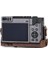 Panasonic ZS70 ZS80, TZ90, TZ95 Suni Deri Kamera Çantası 5